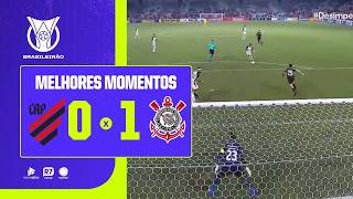 ATHLETICO-PR 0 x 1 CORINTHIANS | MELHORES MOMENTOS DA 2ª RODADA DO BRASILEIRÃO