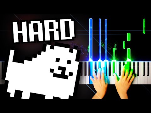 Uwa!! So Temperate♫ (from Undertale) - Piano Tutorial