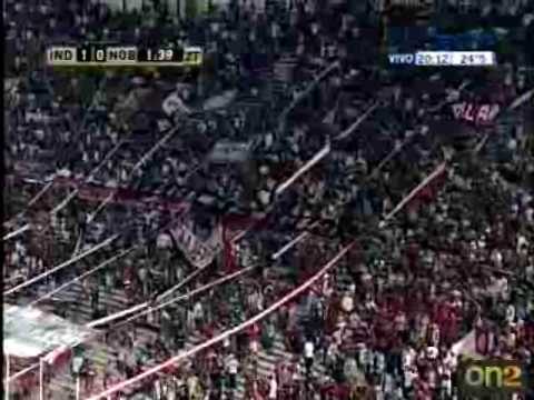 Independiente 1 Newells 0 - Gol de Gioda