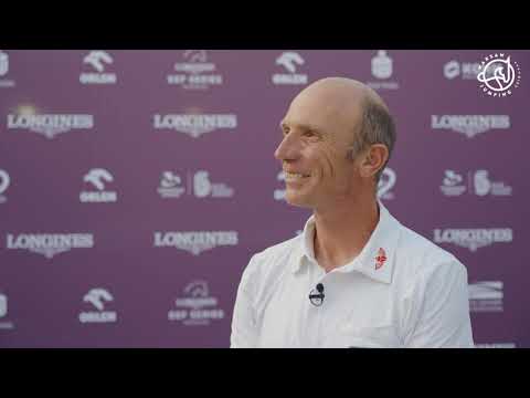 Niklaus Schurtenberger after winning the Grand Prix - the prize of PKN Orlen - Warsaw Jumping CSIO4*