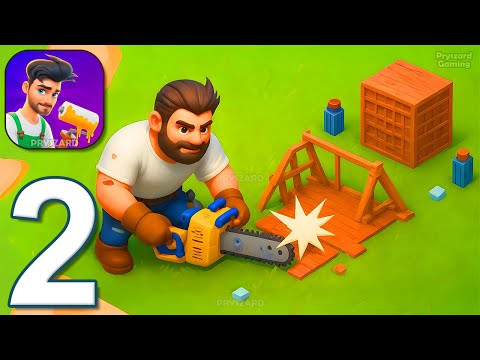 Renovation Day: House Makeover - Gameplay Walkthrough Part 2 - Build & Decorate Home (iOS, Android) - YouTube
