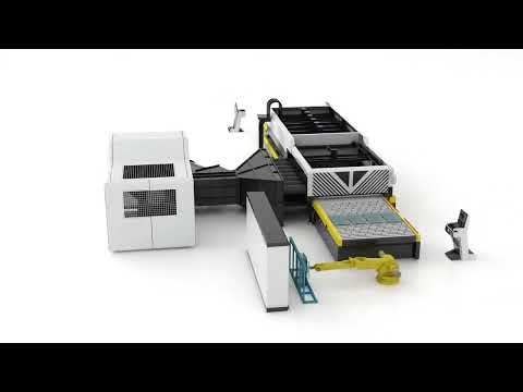 Комбинированная печь для закалки плоского стекла LD-AT AirStream