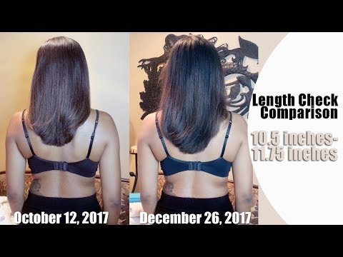 Length Check Comparison | 11.75 inches Grazing Brastrap Length | Natural Hair Update Video