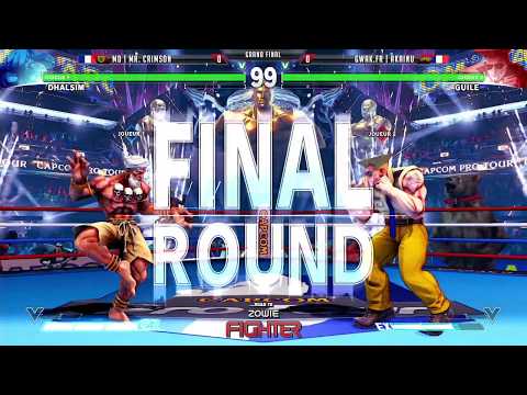 Road to Zowie Fighter - SFV - Grand Final  - MD|Mr.Crimson [FR](Sim) Vs Gwak.Fr|Akainu [FR](Guile)