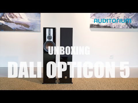 Unboxing Dali Opticon 5