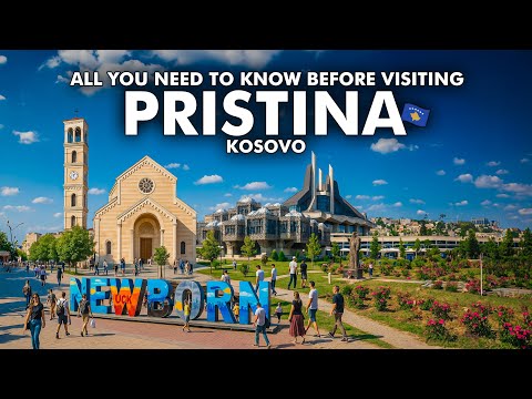 Pristina Kosovo Travel Guide: BEST Things To Do in Pristina Vlog 4K