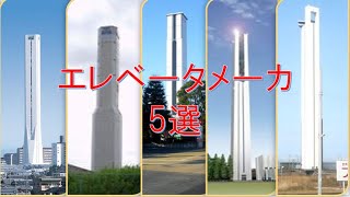 【解説動画】エレベータメーカ5選