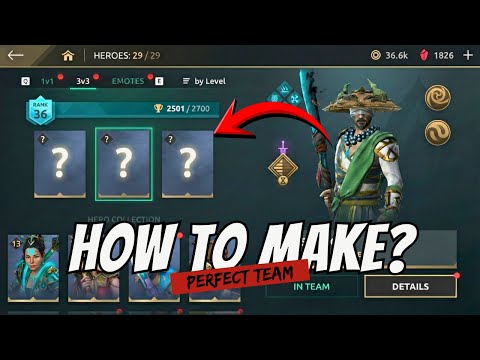 Build BEST TEAM in Shadow Fight 4 Arena