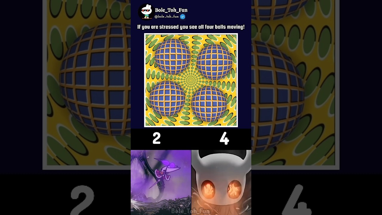 All balls are moving but If u're stressed 😳