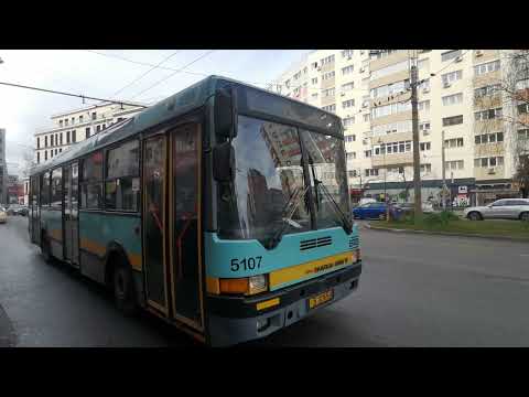 Troleibuzul Astra Ikarus 415T 5107 părăsind stația Calea Moșilor (86)
