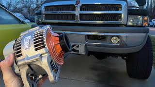 How to Replace Alternator 98.5-2002 Dodge Ram 2500 Cummins