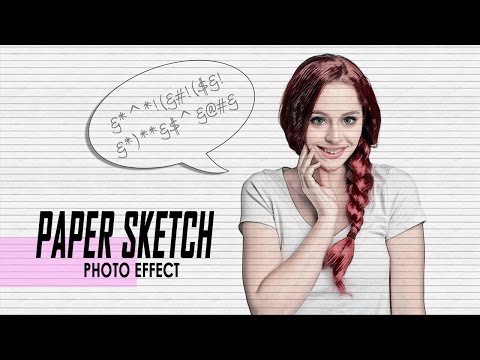 Neon Glow Effect Portrait Photoshop Tutorial