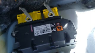 2017 Chevy Express 3500 6.0L Van - Location of SRS Airbag Control Module