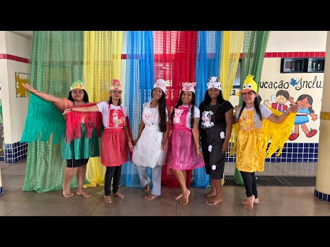 O Porquinho Foi Passear | Contação de História Infantil 