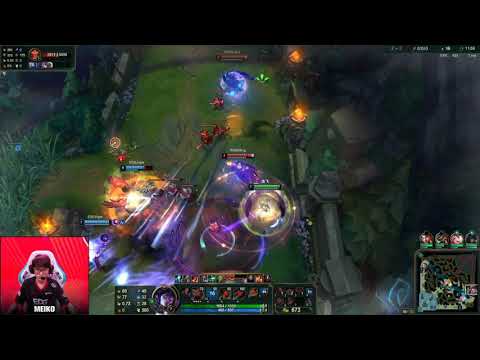 [Meiko Thresh POV vs Ming Rakan] LPL Spring 2021 - RNG vs EDward Gaming - Game 2