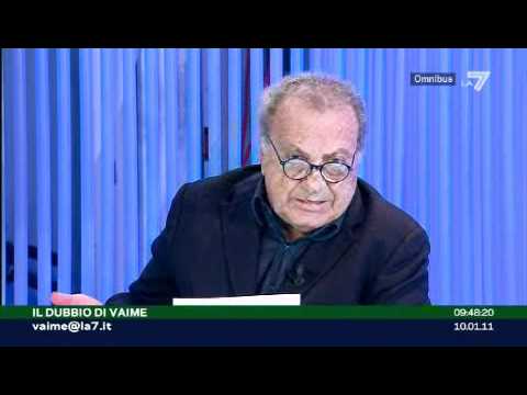 OMNIBUS, IL DUBBIO DI VAIME - Il cashmere e i ricchi di oggi