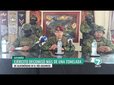 Operativos militares en la provincia de Sucumbíos