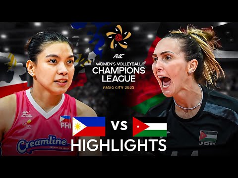 Creamline VS Al Naser | HIGHLIGHTS | AVC Champions League 2025