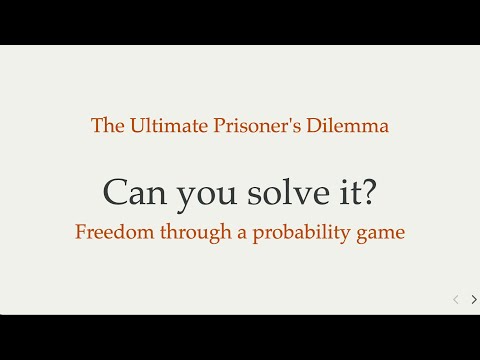 The Ultimate Prisoner's Dilemma: Can You Solve It?