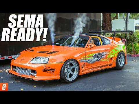 Building a Modern Day (Fast & Furious) 1994 Toyota Supra Turbo - Part 14 - SEMA Ready!