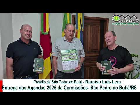 Narciso Lenz São Pedro do Butiá    Agendas 2026