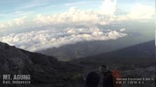 preview picture of video 'Sunrise at Mt. Agung in Bali'