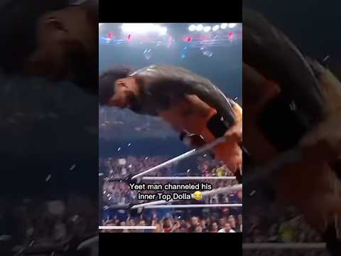 Yeet man thinks he's Top Dolla 😂 #wrestling #wwe #wwefan #tiktokviral #memes #jeyusos #topdolla