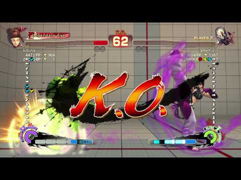 Tsuna (juri) vs amehurio (Seth) - SUPER STREET FIGHTER 4 AE Ver 2012 720P