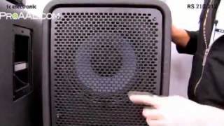 Video thumbnail for TC Electronic RS210 2x10 Cab and RS212 2X12 Cab by Pro Audio and Lighting
