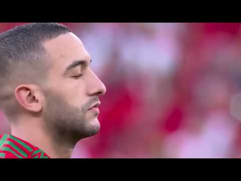 Anthem of Morocco (Hymne Chérifien) vs. Belgium (FIFA World Cup 2022)