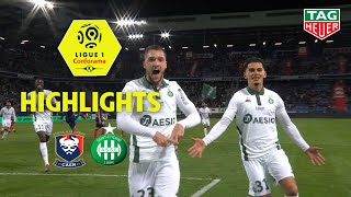 SM Caen - AS Saint-Etienne ( 0-5 ) - Highlights - (SMC - ASSE) / 2018-19