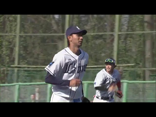 【ファーム】ライオンズ・相内がマリーンズ打線を無失点で封じ込める!! 2018/3/30 L-M(ファーム)