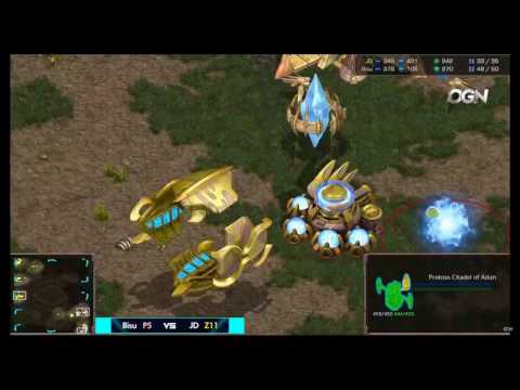 GG Together - Jaedong vs Bisu @ Eye of the Storm (ft. FlashFTW)