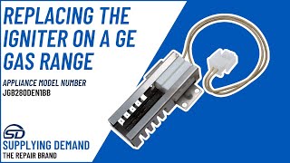 How to Replace a Supplying Demand WB13K21 Range Oven Igniter on GE Gas Range Model JGB280DEN1BB