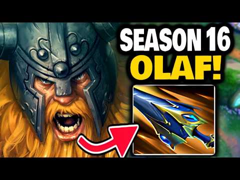HOW to OLAF jungle in SEASON 16!!!