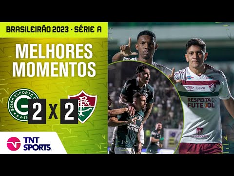 CANO MARCA COM 2 MINUTOS E GOIÁS EMPATA AOS 40 DO 2º TEMPO! GOIÁS 2 X 2 FLUMINENSE | BRASILEIRÃO