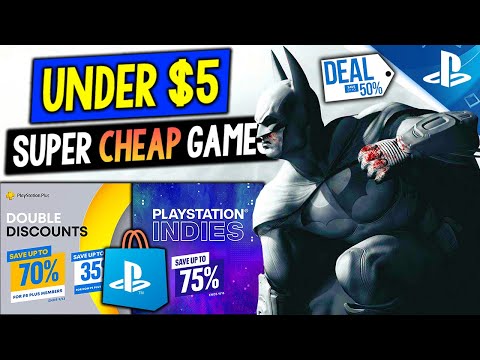 10 GREAT PSN Game Deals UNDER $5! PSN PS Plus Double Discounts Sale - SUPER CHEAP PlayStation Games