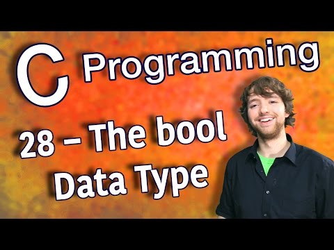 C Programming Tutorial 28 – The bool Data Type