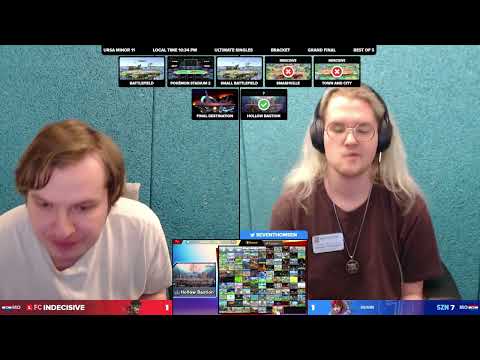 URSA MINOR 11 - 7 (Roy) Vs. indecisive (Snake) - GRAND FINALS - SSBU