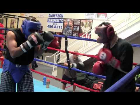 sparring at the robert garcia gym
