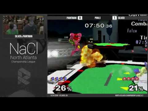 NaCl September - Pools - Silver (Samus) vs Paintman (Falco)