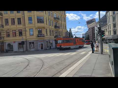 23/06/23 Special maintenance tram at Majorstuen | Oslo Norway