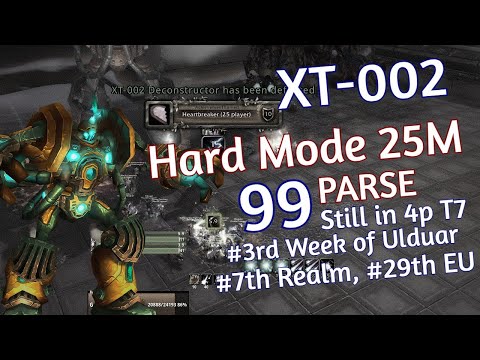 #7 Realm #29 EU | Ulduar 25: XT-002 HM - WotLK 99 Parse Boomie | Firemaw EU Balance Druid PoV