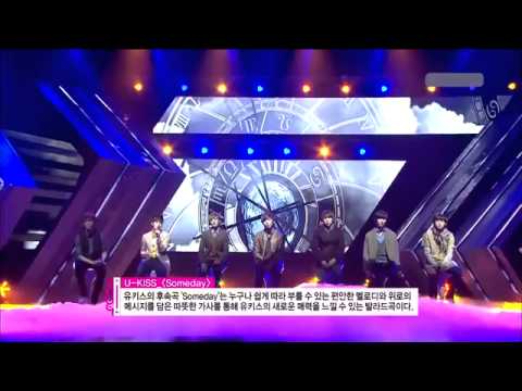 111105 U-Kiss - Someday [Music Core]