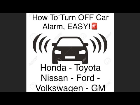 How To Turn Off And On Alarm Systems In Older Cars and Trucks