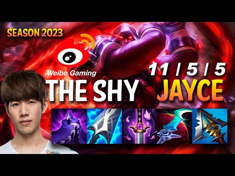 WBG The Shy JAYCE vs RENEKTON Top - KR Ranked