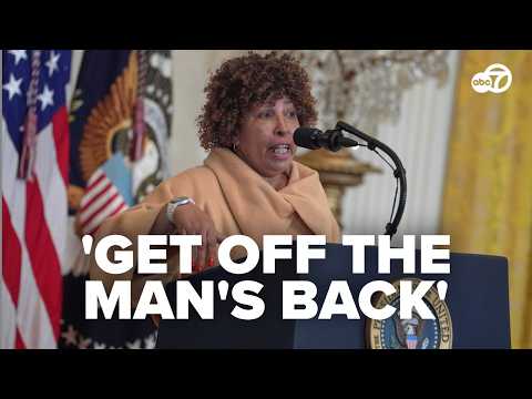 DC grandmother Forlesia Cook speaks during Trump's Black History Month event: FULL