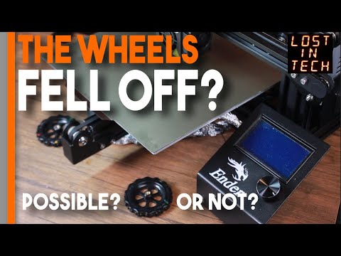 Could the wheels fall off your 3d printer during one print? Let's investigate...