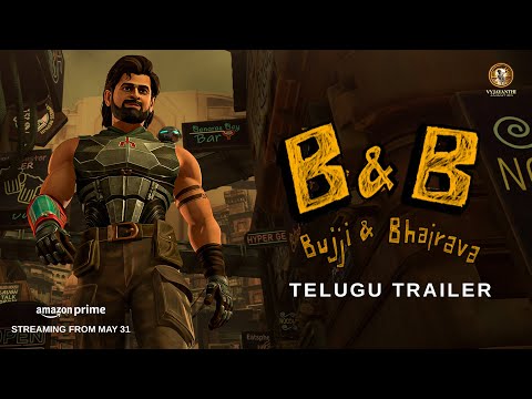Bujji & Bhairava - Telugu Trailer | Kalki 2898 AD | Prabhas | Brahmanandam | Nag Ashwin
