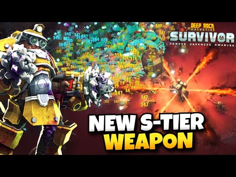 New S-Tier Weapon Has Arrived! | Deep Rock Galactic: Survivor